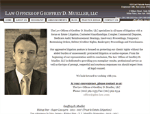 Tablet Screenshot of gdm-law.com